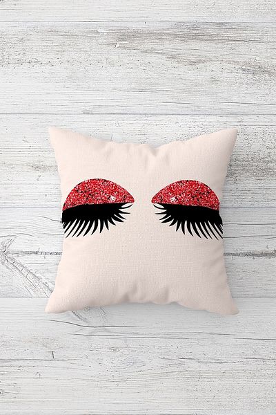 linazaitun One Side Printed Hidden Zipper Decorative Pillowcase Throw Pillow Case Seat Pillowcase
