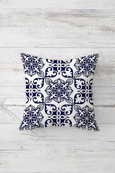 linazaitun One Side Printed Hidden Zipper Decorative Pillowcase Throw Pillow Case Seat Pillowcase