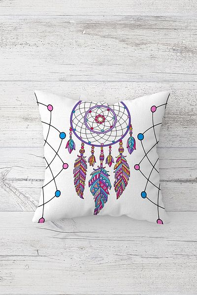 Latibule Double Sided Printed Hidden Zippered Decorative Pillow Case Throw Pillow Cover Seat Pillow Case