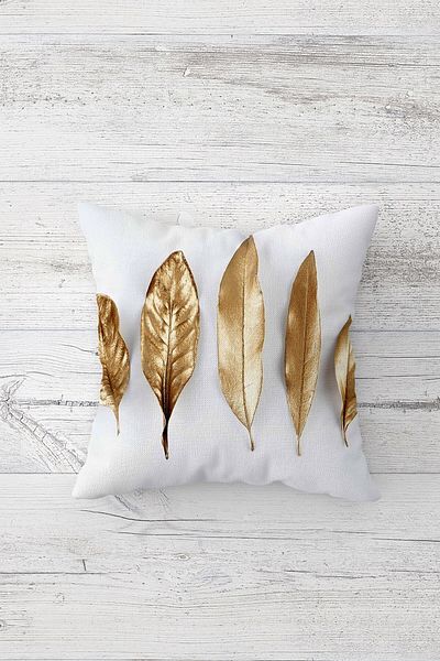 linazaitun One Side Printed Hidden Zipper Decorative Pillowcase Throw Pillow Case Seat Pillowcase