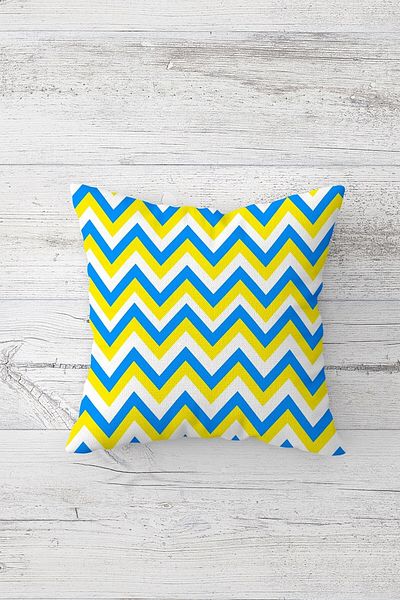 linazaitun One Side Printed Hidden Zipper Decorative Pillowcase Throw Pillow Case Seat Pillowcase