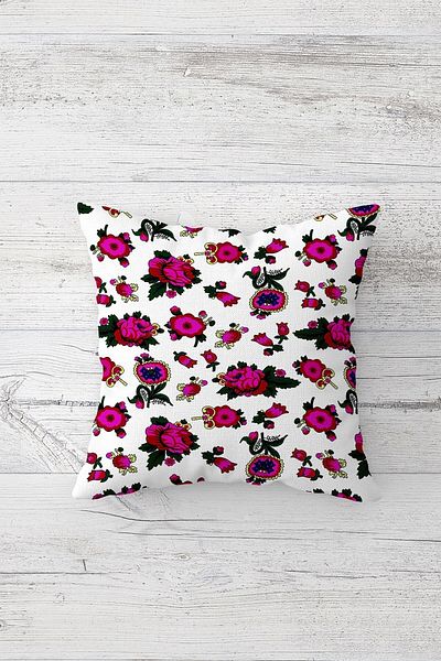 linazaitun One Side Printed Hidden Zipper Decorative Pillowcase Throw Pillow Case Seat Pillowcase