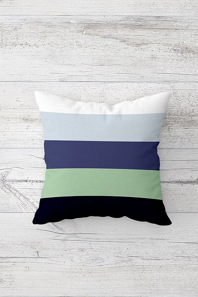 linazaitun One Side Printed Hidden Zipper Decorative Pillowcase Throw Pillow Case Seat Pillowcase