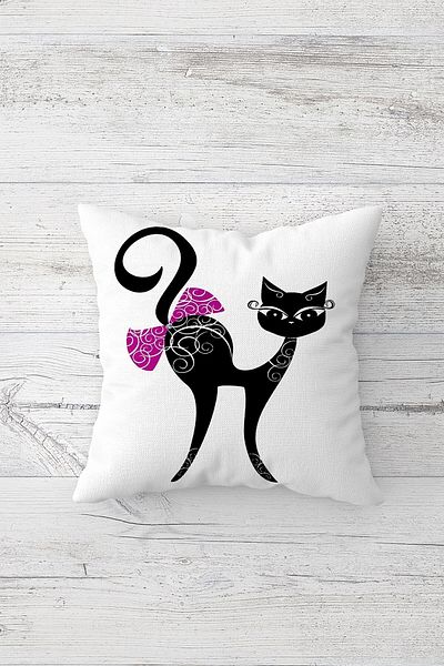 linazaitun One Side Printed Hidden Zipper Decorative Pillowcase Throw Pillow Case Seat Pillowcase