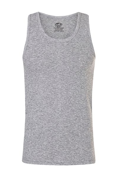 Şahin Men's Rib Gray Melange Rambo Athlete Shn10042