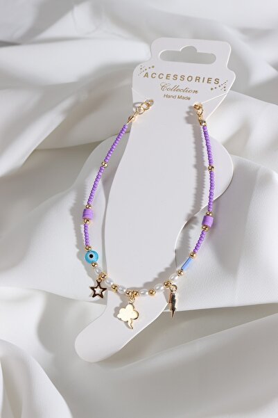 Süspüs Accessories خلخال سكاي مطرز باللؤلؤ