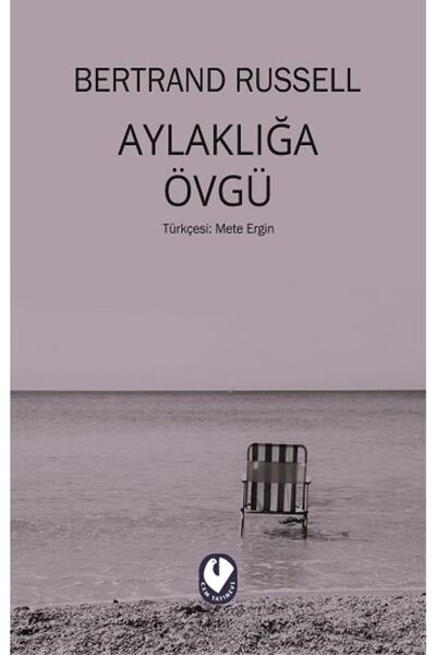 Cem Yayınevi Aylaklığa Övgü kitabı - Bertrand Russell - Cem Yayınevi
