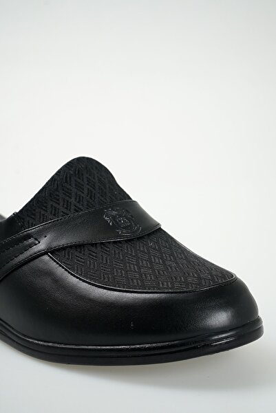 D'S Damat Terlik Desenli Siyah