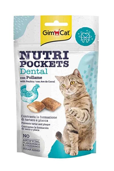 Gimcat Nutri Pockets Dental Kedi Ödül Maması 60 Gr