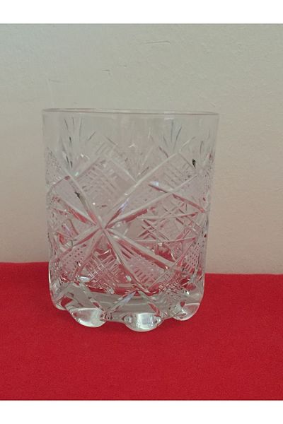 Paşabahçe Cut Eye Pattern Whiskey Glass