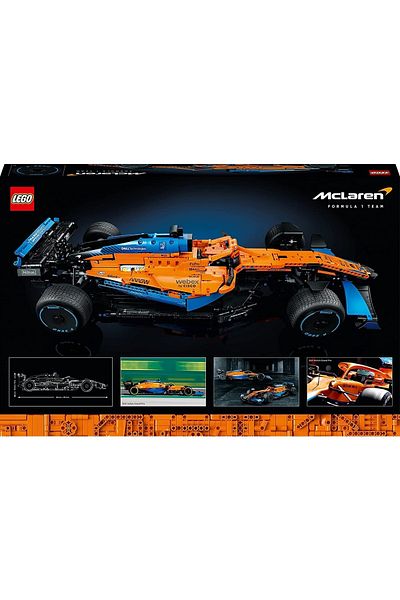 LEGO Technic Mclaren Formula 1 #   42141 Model Building Kit - Race Car (1432 Pieces)