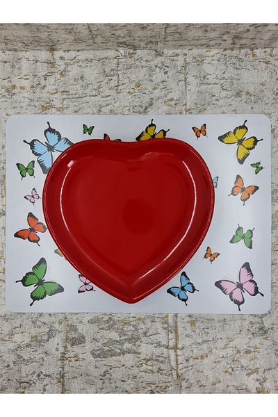 Keramika American Service Presentation 6 Pieces Pvc Dance of Butterfly