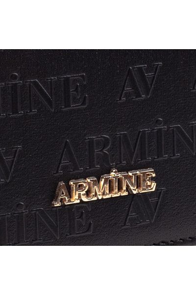 Armine Women's Black Laser Print Wallet