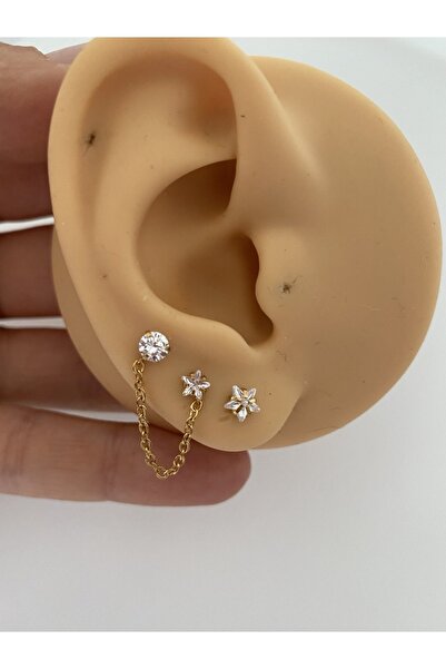 Arescollection Cerrahi Çelik Yıldız Piercing Set
