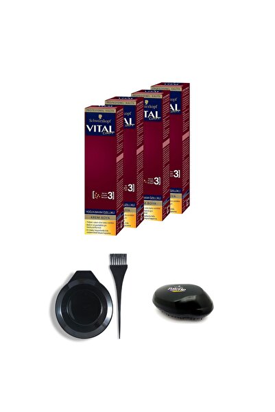 Schwarzkopf Vital Colors Krem Saç Boyası 12-00 Çok Açık Sarı X 4 Adet Saç Boy...