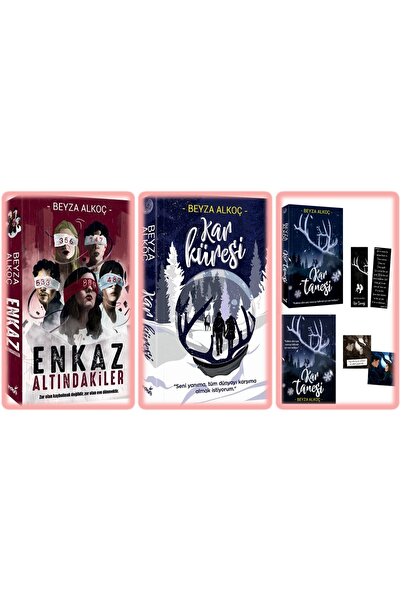 İndigo Kitap Kar Tanesi - Kar Küresi - Enkaz Altındakiler Karton Kapak 3 Lü Set