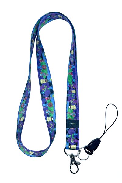 StormiStoretr Bal Kabağı Hayalet Stormi Collection Boyun Ipi Telefon Askısı