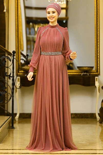 Generic Brand Legendary Hijab Evening Dress