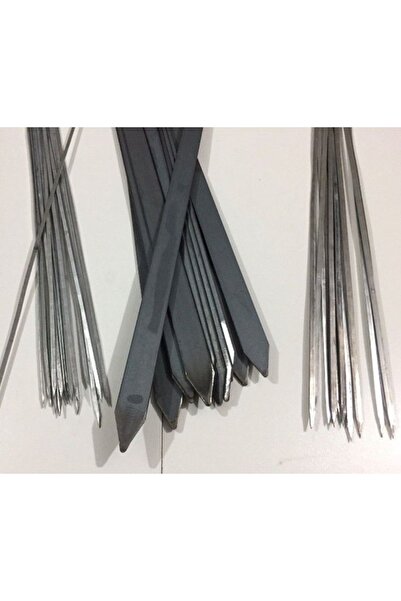 mobilreyon - Mangal Seti 55cm - 10 Adana Kebap Silme Demir ,10 Kuşbaşı Şiş ,1...