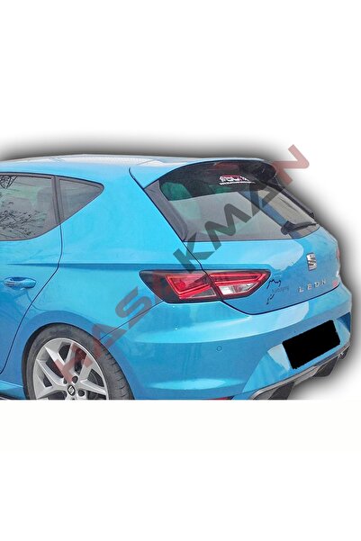 HasAkman Seat Leon Mk3 Tavan Üstü Fr V2 Spoiler Piona Black 2012 2013 2014 20...