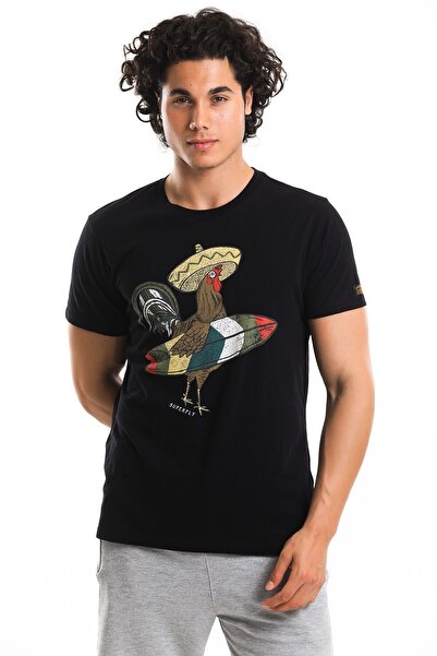 Superfly Men Tshirt Men's Black Tshirt 22600-2
