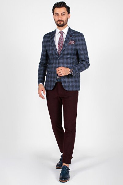 Mcr Приталений картатий піджак