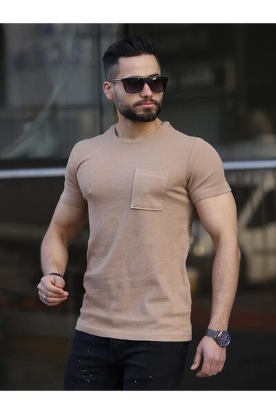 FBI طاقم الرقبة جيب الرجال تي شيرت بيج 5504