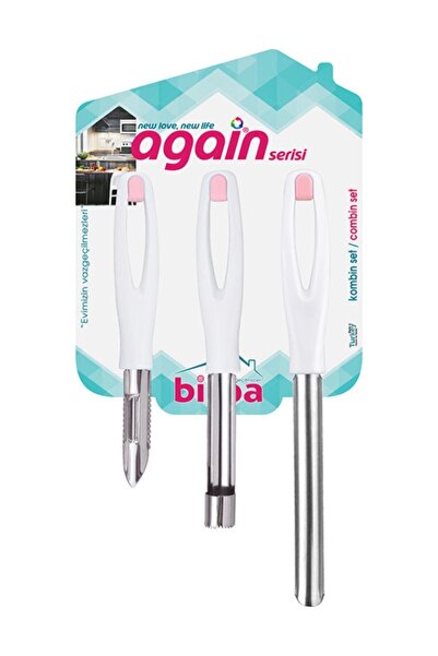 Genel Markalar Again Elma Soyacağı & Sebze Soyacağı & Kabak Oyacağı Seti