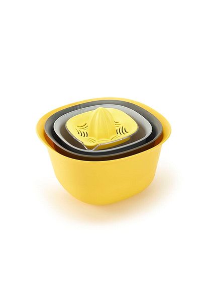 ultraform Intro Yellow Mixing Bowl 5 Pieces