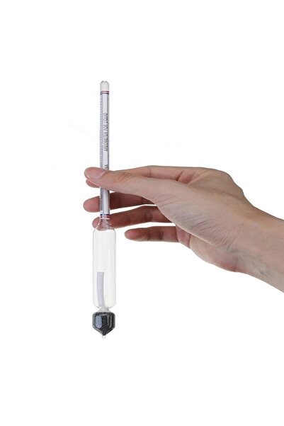 VZN Cam Alkol-metre 0-100 Derece Arası Alkol Seviyesi Ölçer-27cm