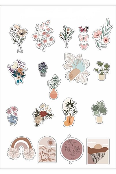 Genel Markalar Nazenin Sticker Etiket Seti Planner-ajanda-defter-planlayıcı I...