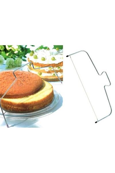 FırsatYeri Profesyonel Pasta Dilimleyici Yedek Tel 33 cm Uzunluk 16 cm Yüksek...