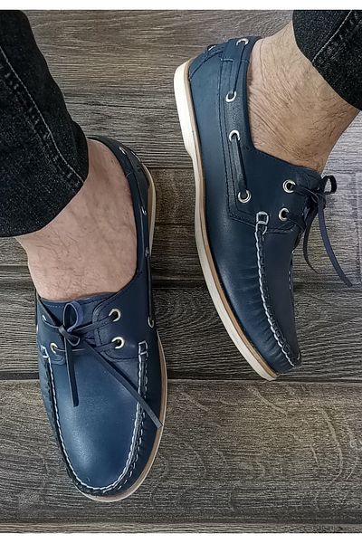 Everest Pantofi casual clasici cu șireturi din piele naturală cu talpă termică