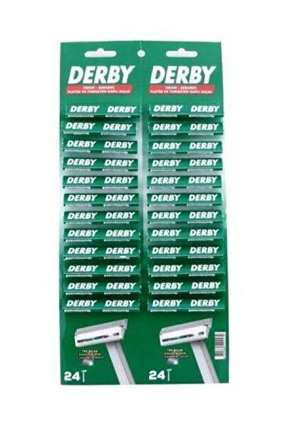 vina aksesuar DERBY Aparat de ras cu o singură lamă, pachet de 24