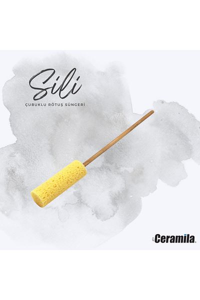 Glitz Ceramila Ceramic Touch up Sponge with Sili 3041 Rod 25*65mm Long