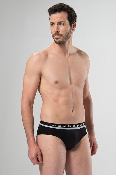 Cacharel Ανδρικό Slip Band Ανδρικό Μαύρο Slip Band 95% Βαμβάκι 5% Ελαστάνη
