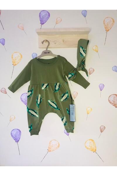 littleb&mkids Moinoi Bandanna Baby Rompers