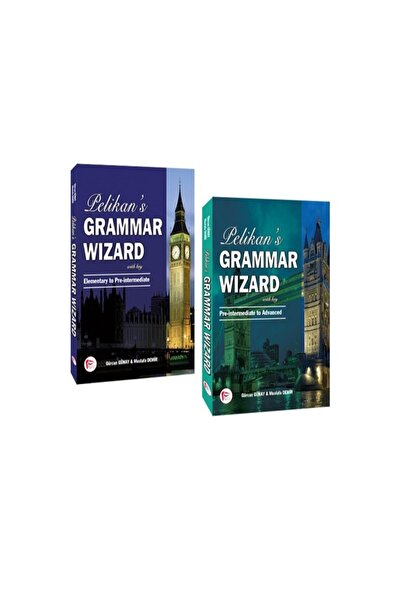 Pelikan Yayıncılık Pelikan 's Grammar Wizard 1 - 2 With Key Elementary To Adv...
