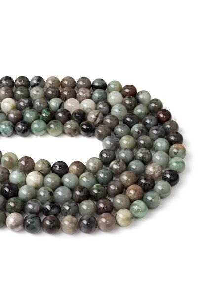 Dünya Doğal Taş 8 мм смарагдовий камінь