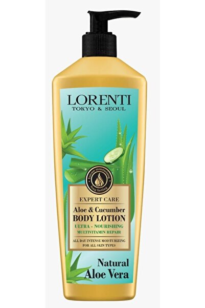 LORENTİ 400 مل لوشن الجسم بالصبار والخيار