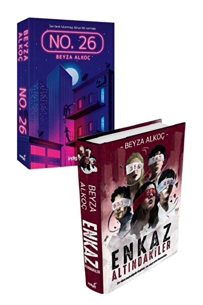 İndigo Kitap No :26 - Enkaz Altındakiler - Beyza Alkoç Tatil Seti