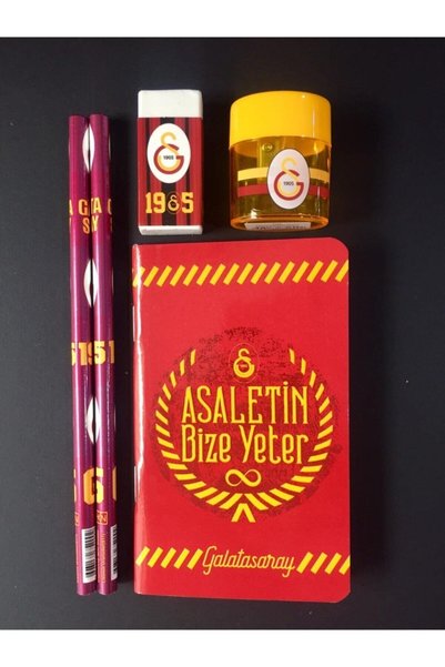 Genel Markalar Galatasaray Gs Lisanslı Taraftar Kırtasiye Kalem Seti