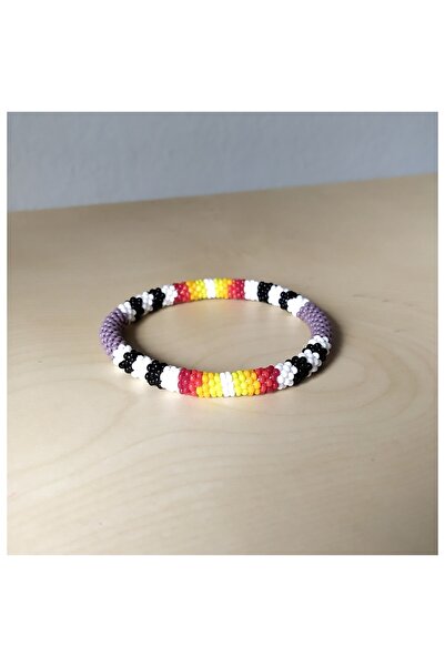 Pötikare Butik Atölye Nepal Bead Knitted Women Bracelet