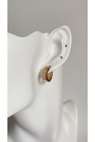 Âlâ Atelier No Tarnish, No Fade, Jeweler Model Zigzag Small Hoop Earrings
