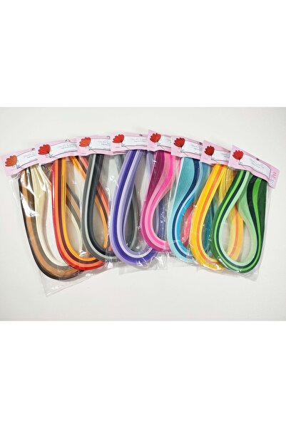 Neşeli Quilling 10mm Renk Tonlu Quilling Kağıt Seti 2