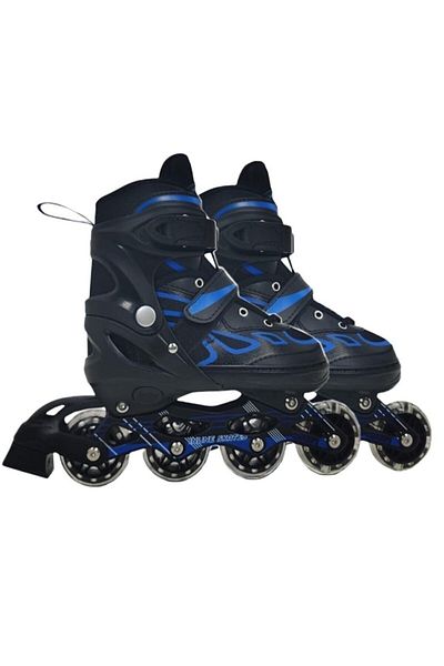 FORSACE Illuminated Silicone Wheel Number Adjustable Aluminum Body Children's Exercise Skating 2 Functions