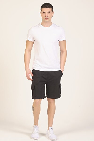 Mascarano Men's Comfortable Fit Shorts with Cargo Pockets