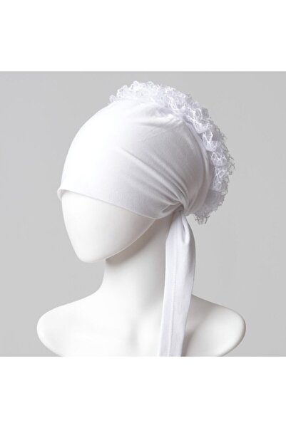 ÇamaŞırcıM Ραμμένο χτενισμένο βαμβακερό καπό