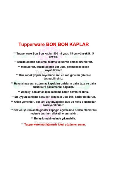 Tupperware Bon Bon Containers Storage and Carrying Container 3 X 500 Ml Hsgl