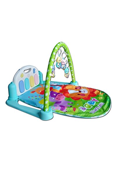 Erdem Piyanolu Bebek Halısı Yeşil /